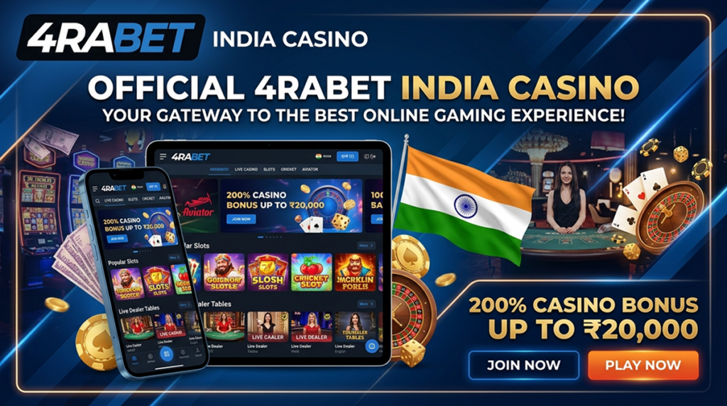 Official 4Rabet Casino and Sportsbook in India